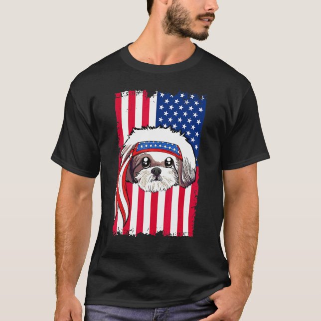 Shid Tzu Dog T-Shirt (Front)