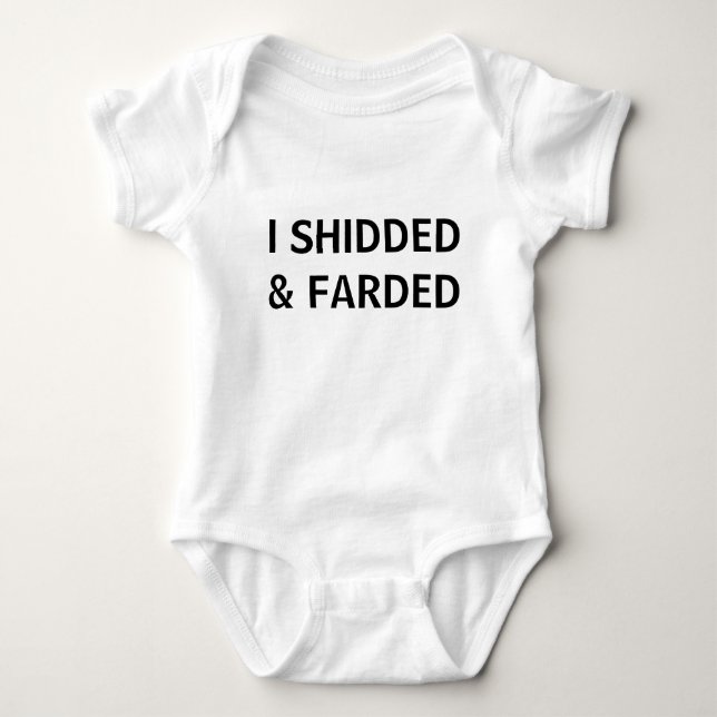 Shidded & Farded statement shirt or bodysuit (Front)