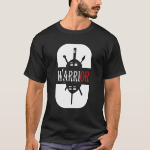Shield And Spear Native Warrior T-Shirt