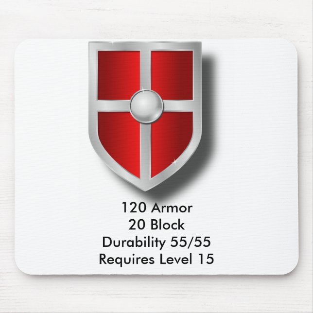 Shield Mouse Pad (Front)