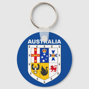 Shield of arms of Australia Keychain