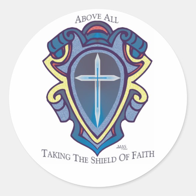 Shield of Faith Stickers (Front)