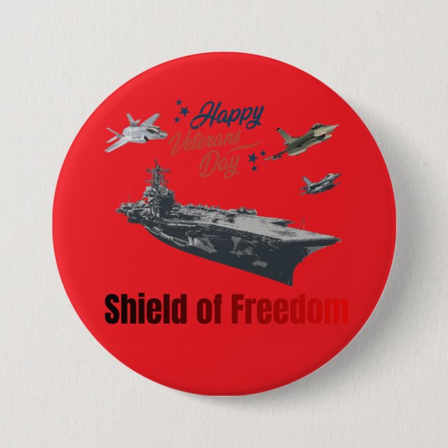 Shield of freedom button (Front)