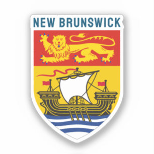 Shield of New Brunswick, Canada