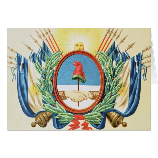 Shield of the Confederation of Argentina (Front Horizontal)