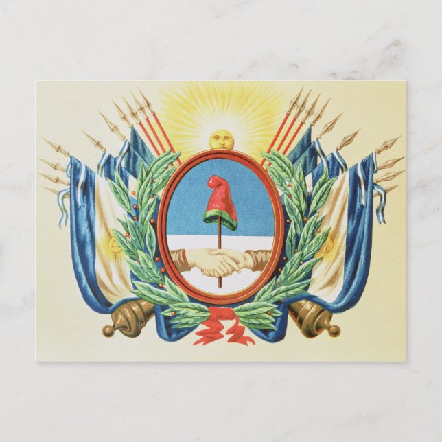 Shield of the Confederation of Argentina Postcard (Front)