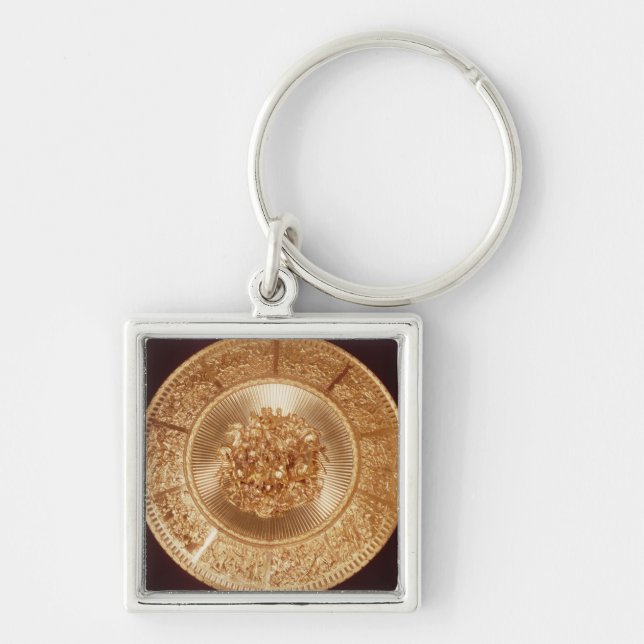 Shield, ordered by Green, War & Green Keychain (Front)