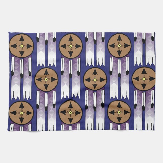 Shield Swatch Kitchen Towel (Horizontal)