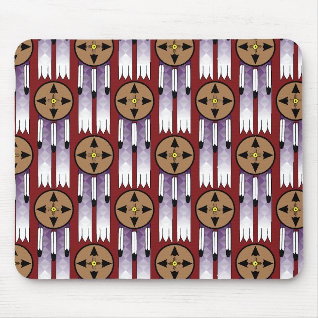 Shield Swatch Mouse Pad (Front)