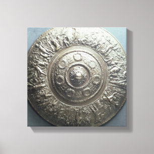 Shield with the head of Medusa, 1552 Canvas Print