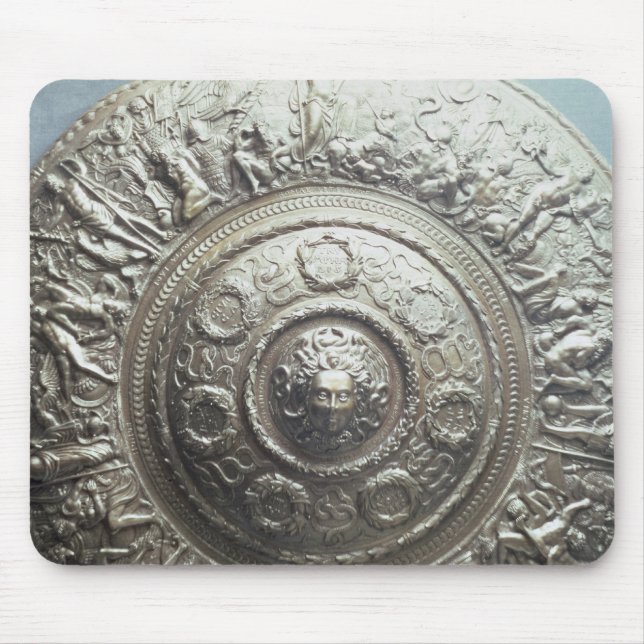 Shield with the head of Medusa, 1552 Mouse Pad (Front)