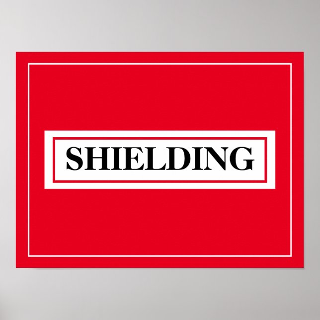 SHIELDING POSTER (Front)