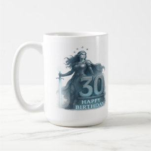 Shieldmaiden of 30: Legendary Birthday Mug
