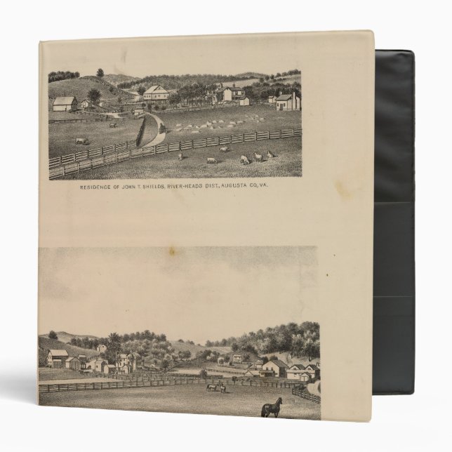 Shields, Clemmer residences Binder (Front/Inside)