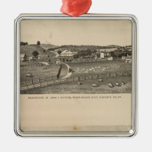 Shields, Clemmer residences Metal Ornament