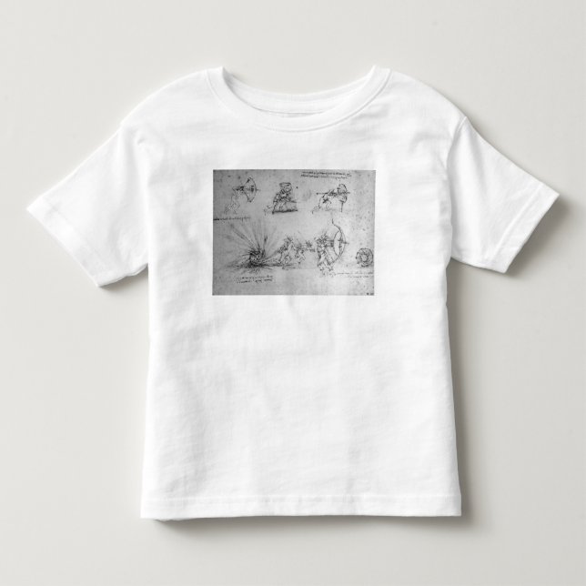 Shields for Foot Soldiers and an Exploding Toddler T-shirt (Front)