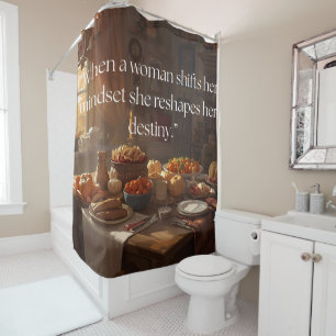  “Shift Her Mindset, Shape Her Destiny” Curtain