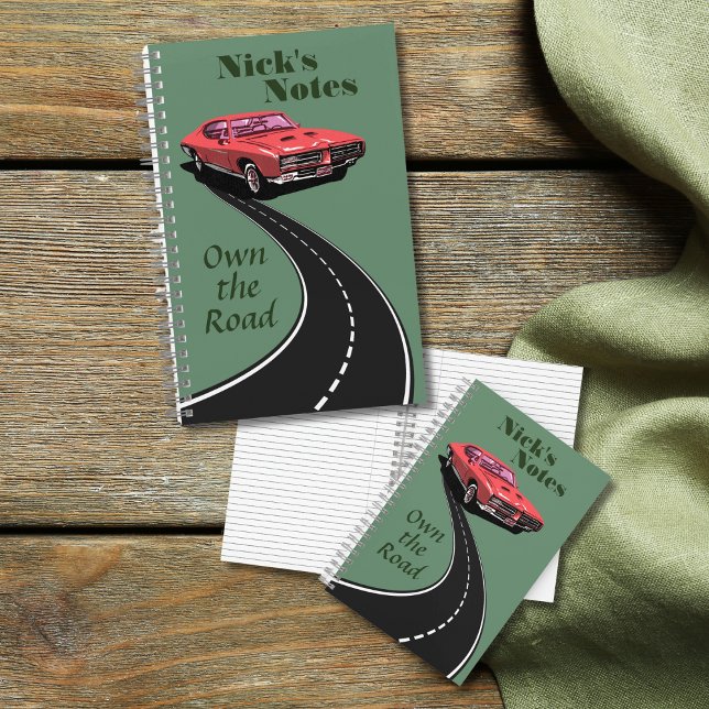 Shift into High Gear: Classic Car Notebook (Creator Uploaded)