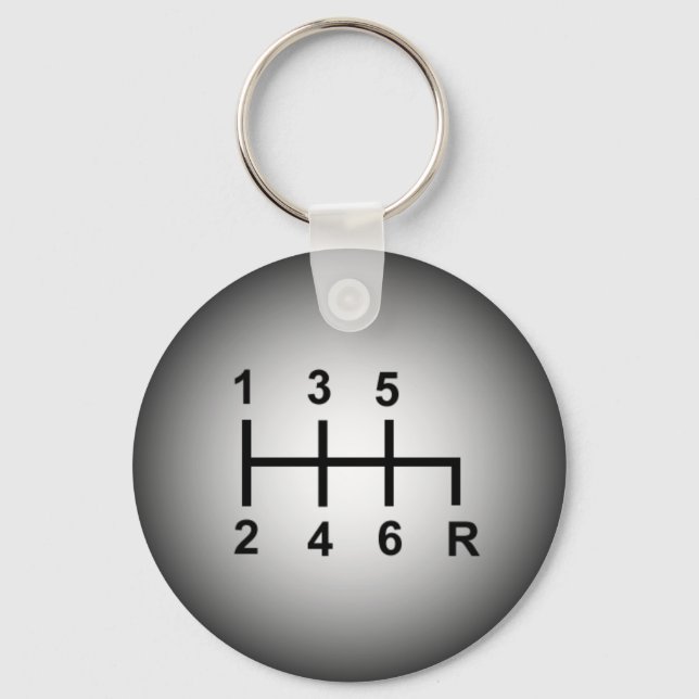 shift knob keychain (Front)