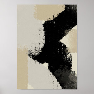 Shifting Ground – Textured Abstract Art Print