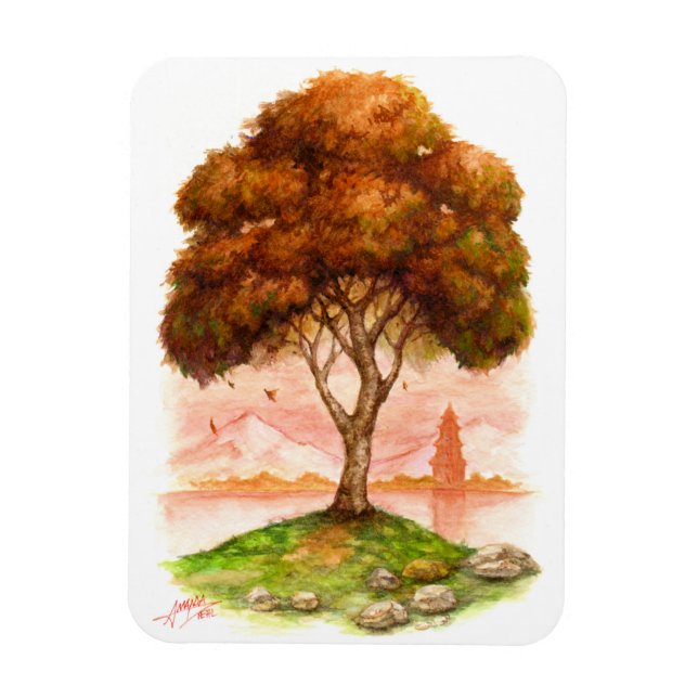 Shifting Seasons Magnet (Vertical)