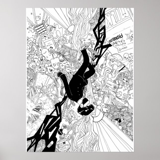 Shigeo  MOB PSYCHO 100 FANART Poster (Front)