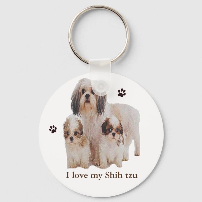 Shih-tsu Keychain (Front)