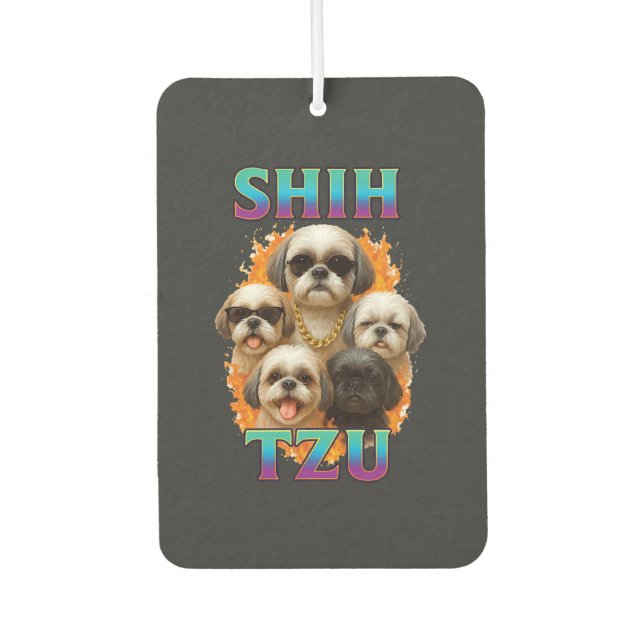 Shih Tzu  Air Freshener (Front)