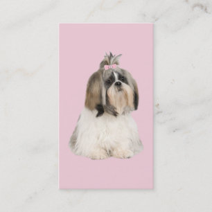 Shih Tzu Breeder Business Card