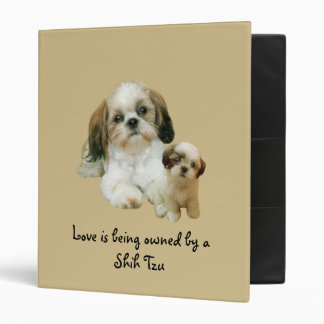 Shih Tzu Buddies Binder