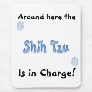 Shih Tzu Charge Mouse Pad