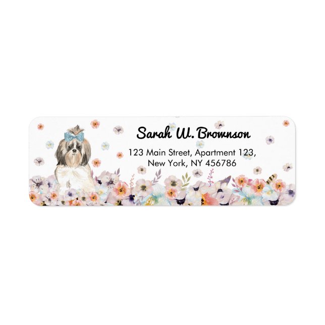 Shih Tzu Chinese Dog (Front)