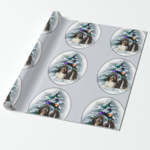 Shih Tzu Christmas Wrapping Paper