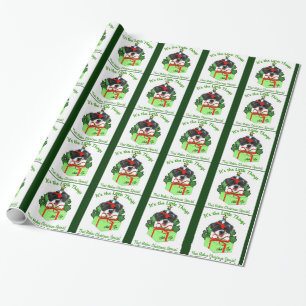 Shih Tzu Christmas Wrapping Paper