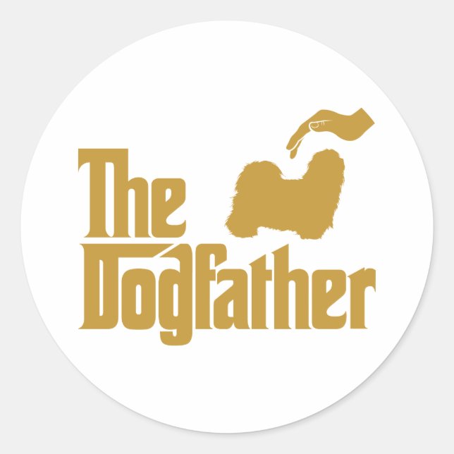 Shih Tzu Classic Round Sticker (Front)