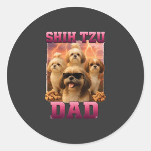 Shih Tzu    Classic Round Sticker
