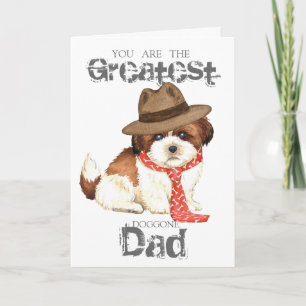 Shih Tzu Dad Card