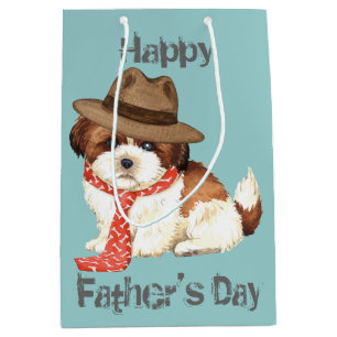 Shih Tzu Dad Medium Gift Bag