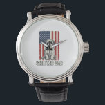 Shih Tzu Dad Patriotic Flag Vintage Dog Shirt_1 Watch<br><div class="desc">Shih Tzu Dad Patriotic Flag Vintage Dog Shirt_1</div>