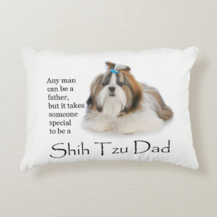 Shih Tzu Dad Pillow