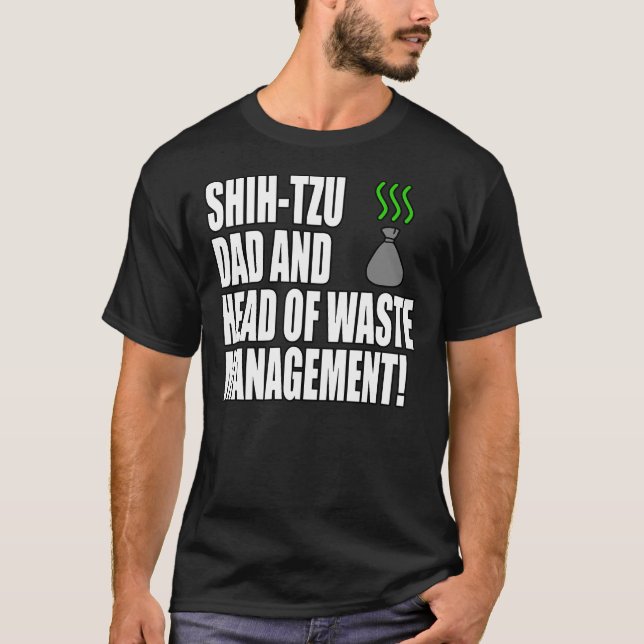Shih Tzu Dad T-Shirt (Front)