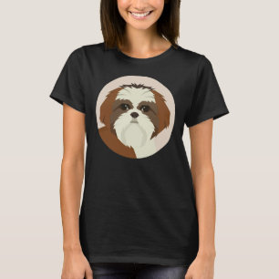 Shih Tzu Dog Face T-Shirt