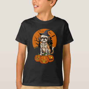 Shih Tzu Dog Halloween T-Shirt