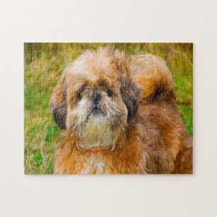 Shih Tzu Dog Jigsaws. Jigsaw Puzzle