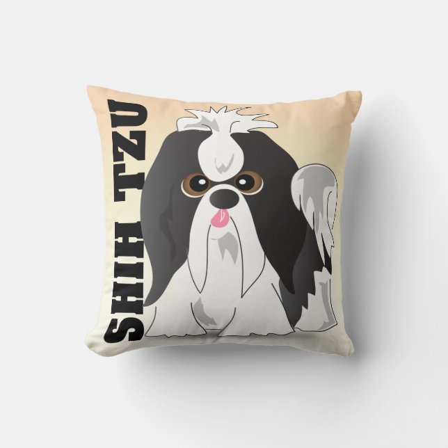 Shih Tzu Dog Pillow (Front)