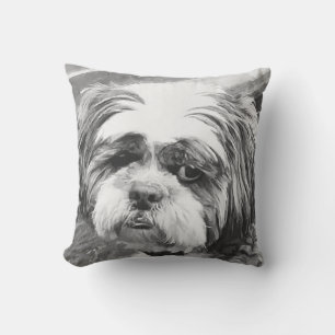 SHIH TZU DOG  THROW PILLOW