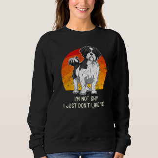 Shih Tzu Dog Vintage 30 Sweatshirt