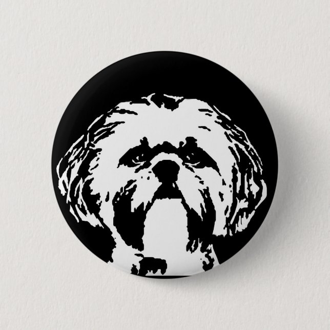 Shih Tzu Gifts - Button (Front)