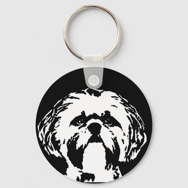 Shih Tzu Gifts - Keychain (Front)