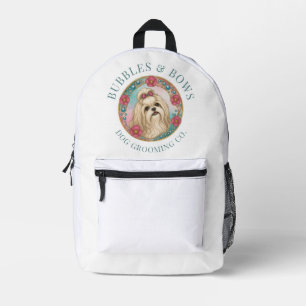Shih Tzu Grooming Backpack Bag